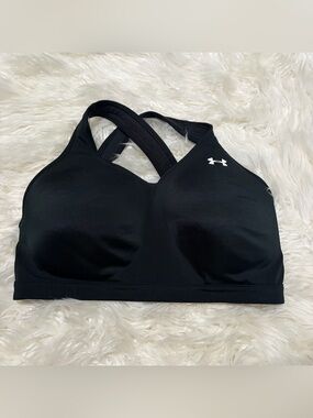 Under Armour black sports bra size XL